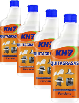 KH7 Quitagrasas 715 ml (paquete de 4) por 9€ en Amazon