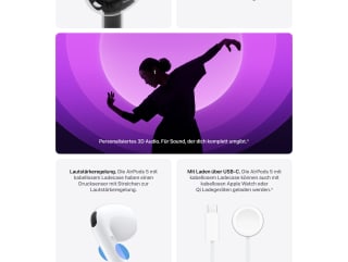Apple AirPods 5 met USB-C oplaadcase voor €129 bij Amazon