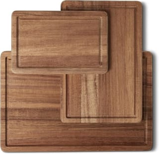 Amazon Basics Planches à découper en bois (lot de 3) pour 13,05€ chez Amazon