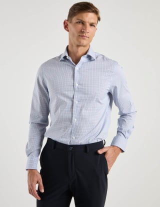 Tommy Hilfiger camisa de vestir de algodón por $424.50 en Liverpool