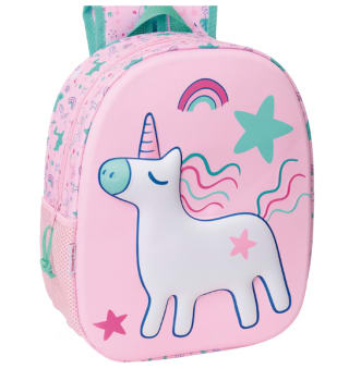 Mochila 3D Frost Unicornio rosa por 3.46€