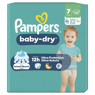 Pampers voor €9,99 per pak bij Dirk