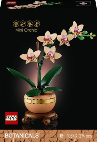 LEGO Botanicals L’orchidée Miniature 10343 pour 18,69€ chez Amazon