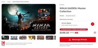 NINJA GAIDEN: Master Collection por $499 | Nintendo eShop