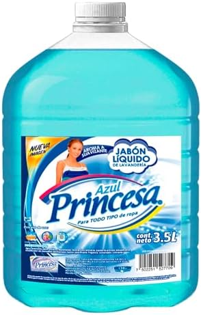 Jabón de lavandería líquido Princesa 3.5 L por $99 en Amazon