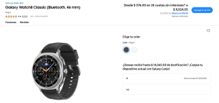 Samsung Galaxy Watch8 Classic 45mm por $4,193 | Mercado Pago