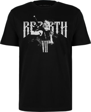 T-Shirt Final Fantasy VII Zack Fair - Marine Blauw (L) voor €9,99 bij Bol