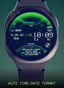 Gratis Animated Tech Spark Watch Face bij Google Play