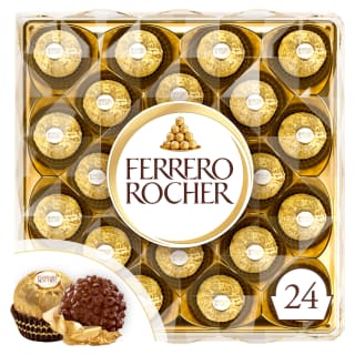Ferrero Rocher Boxed Chocolates 24 Pieces 300g for £6.50 at Tesco