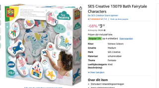 SES Bad sprookjesfiguren voor €3,20 bij Amazon