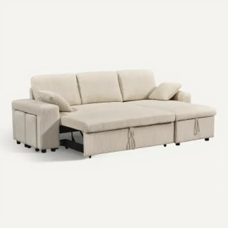 Canapé d'angle convertible méridienne réversible YUZU à 499,99€