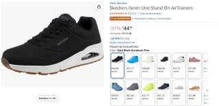 Skechers Uno - Stand On Air - Heren Sneakers voor €44,48 bij Amazon