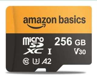 Amazon Basics Tarjeta MicroSDXC 256GB con adaptador por 15.44€.