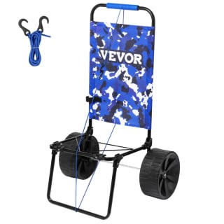 VEVOR Carrito Playa Ruedas PE Grandes Arena por 41,70€