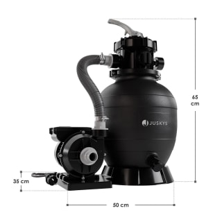 Système de filtration à sable Juskys 250 W (8200 l/h) pour 97,49€ chez Juskys