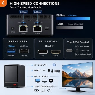 AOOSTAR WTR PRO Mini PC NAS (Ryzen 7 5825U) pour 332,80€ chez AliExpress