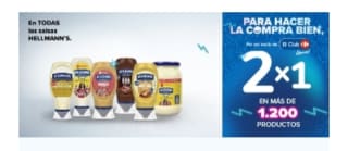 2×1 Acumulación Club en Carrefour.