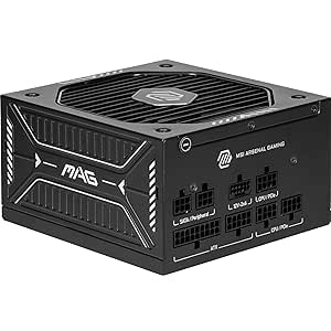 MSI mag A750GLS PCIe 5 Fuente Alimentación 750W 80 Plus por 57.39€ reacondicionado