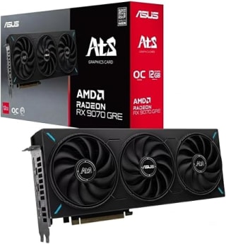 ASUS ATS Radeon RX 9070 GRE 12GB GDDR6 OC por $10,852 en Amazon