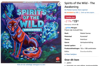 The Awakening - Spirits of the Wild voor €19,65 bij Amazon