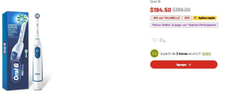 Cepillo de Dientes Eléctrico Oral-B Power Cabezal Redondo $195 | Soriana