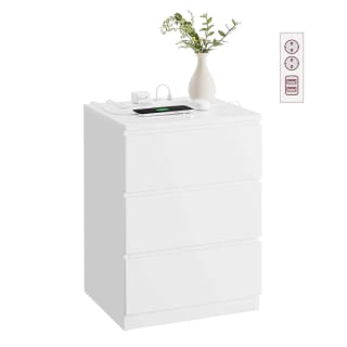 VASAGLE Bijzettafel 3 lades (2-pack) voor €63,99 bij Songmics
