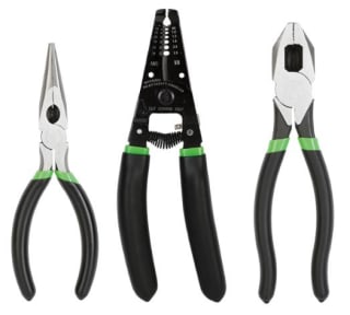 Juego de herramientas para electricista de 3 piezas por $97 en Home Depot