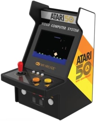 MY ARCADE DGUNL-7013 Atari Micro Player Pro (100 juegos) por 29,99€ en Amazon
