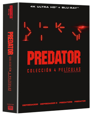 Predator Colección 4 Películas (4K UHD + Blu-ray) por 49,72€ en Amazon