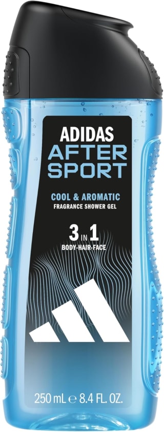 Adidas After Sport Shower Gel 3-In-1 250 ML voor €0,89 bij Amazon