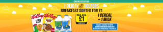 Holiday Helpers breakfast bundle for £1 at Iceland