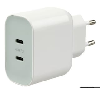 SJÖSS USB-lader met 2 poorten voor €9,99 bij Ikea