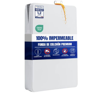 Funda de Colchón Impermeable Utopia Bedding (90 x 190 x 30 cm) por 14,66€