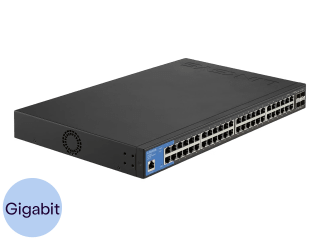 Linksys LGS352MPC-EU 48‑Port Managed Gigabit PoE+ switch voor €179 bij iBOOD