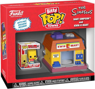Funko Bitty Pop! Town: The Simpsons - Bart Simpson & Kwik-E-Mart por 4,50€ en Amazon