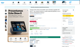 Amazon Echo Show 8 por $1,940 | Amazon