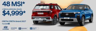 Hyundai CRETA 2027 por $449,500 en Hyundai