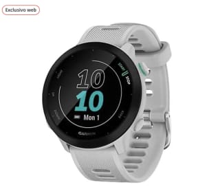 Reloj deportivo Garmin Forerunner 55 GPS 1.04" blanco por 126,85€