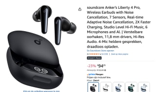 Soundcore Liberty 4 Pro voor €94,05 bij Amazon