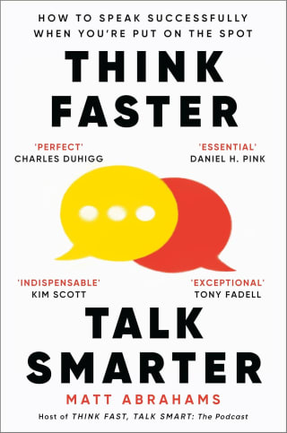Think Faster, Talk Smarter voor €7,25 bij Amazon