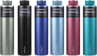Sistema Hydrate Stainless Steel Water Bottle | 280ml | BPA-Free | Double Wall Vacuum