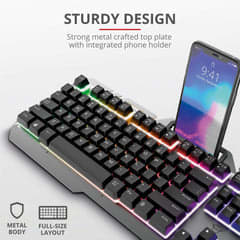 Trust GXT 853 ESCA Teclado Gaming por 7,99€