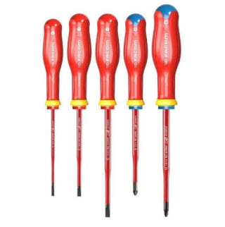 Jeu de 5 tournevis Protwist isolés FACOM ATD.J5TVEPB 1000V à 54,92€