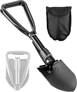 Pala Plegable Acero Carbono 47cm por 9,99€