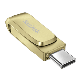 SanDisk Ultra Dual Drive Luxe 512 Go (clé USB Type-C/Type-A) à 59,99€ chez Sandisk