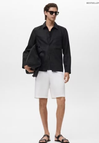 Mango heren bermuda voor €19,99