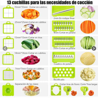 Cortador de Verduras 22 en 1 Gris LELOX $12.990 disponible solo en Sodimac, Chile