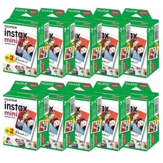 Papel fotográfico Fujifilm Instax Mini 200 hojas por 186.07€