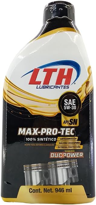 LTH Aceite motor sintético 5W-30 (946ml) por $86 en Amazon