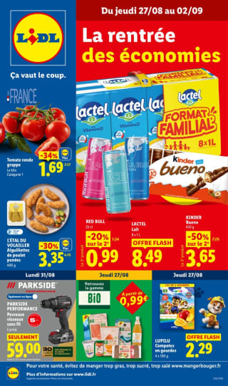 Tomate grappe pour 1,69€ chez Lidl